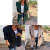 Womens Knit Cardigan With Rabbit Faux Fur For Autumn Casual Wear