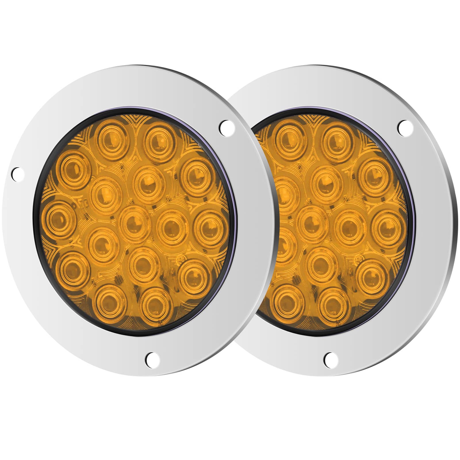 Aoling Задний фонарь грузовика Круглый задний фонарь прицепа, Светодиодный фонарь «Хвост тигра», Лодка