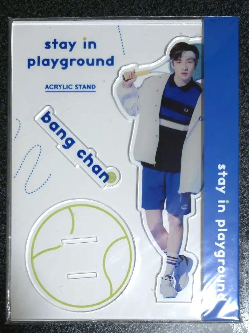 

[USED] Stray Kids Bang Chan Acrylic Stand Stay in Playground