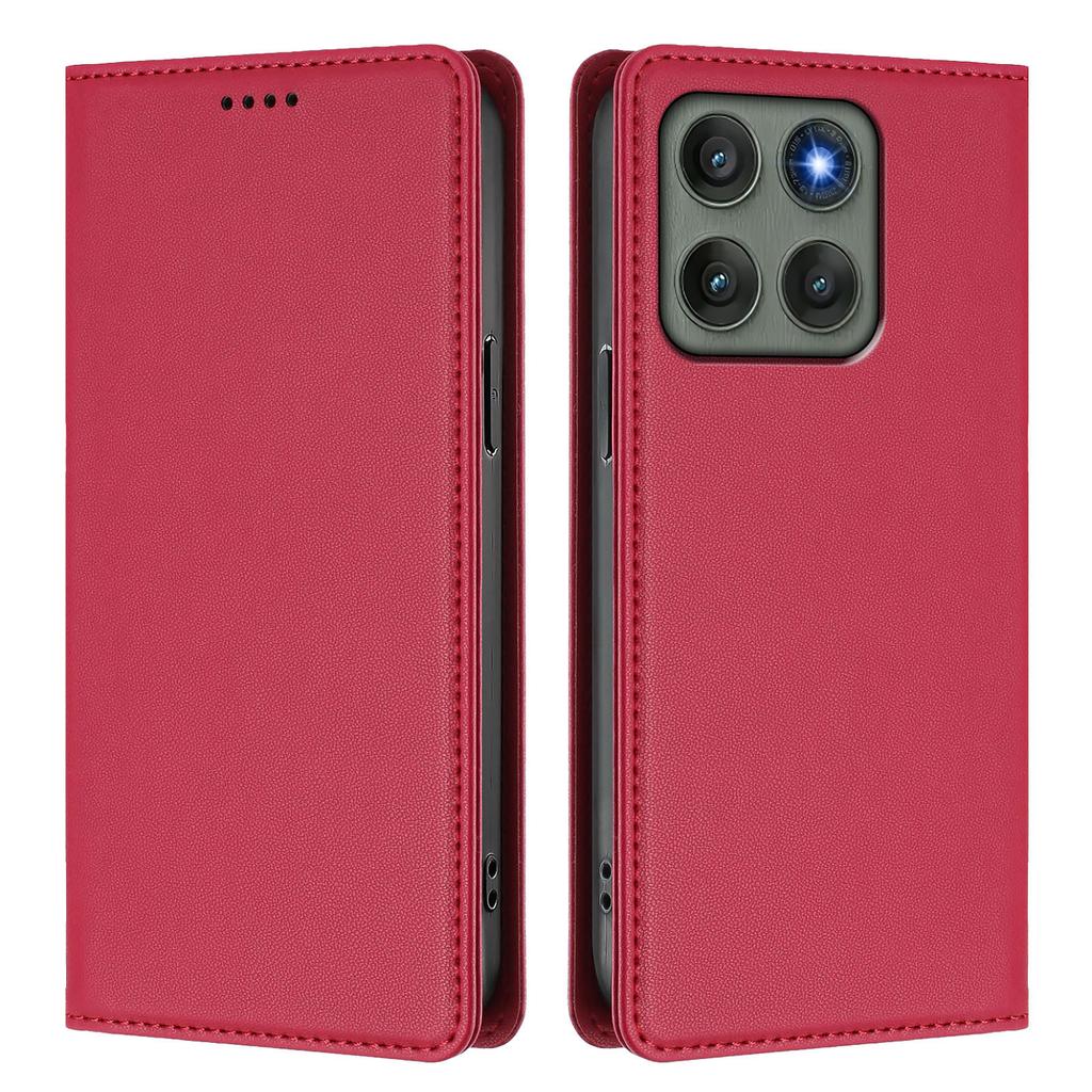 For Motorola Edge 60 Pro 5G Leather Wallet Case Magnetic Closure RFID Blocking Phone Cover