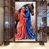 Women and Horses Large Size Diamond Painting New Collection Animals Diy Full Drill Rhinestone Embroidery Mosaic Cross Stitch Kits
