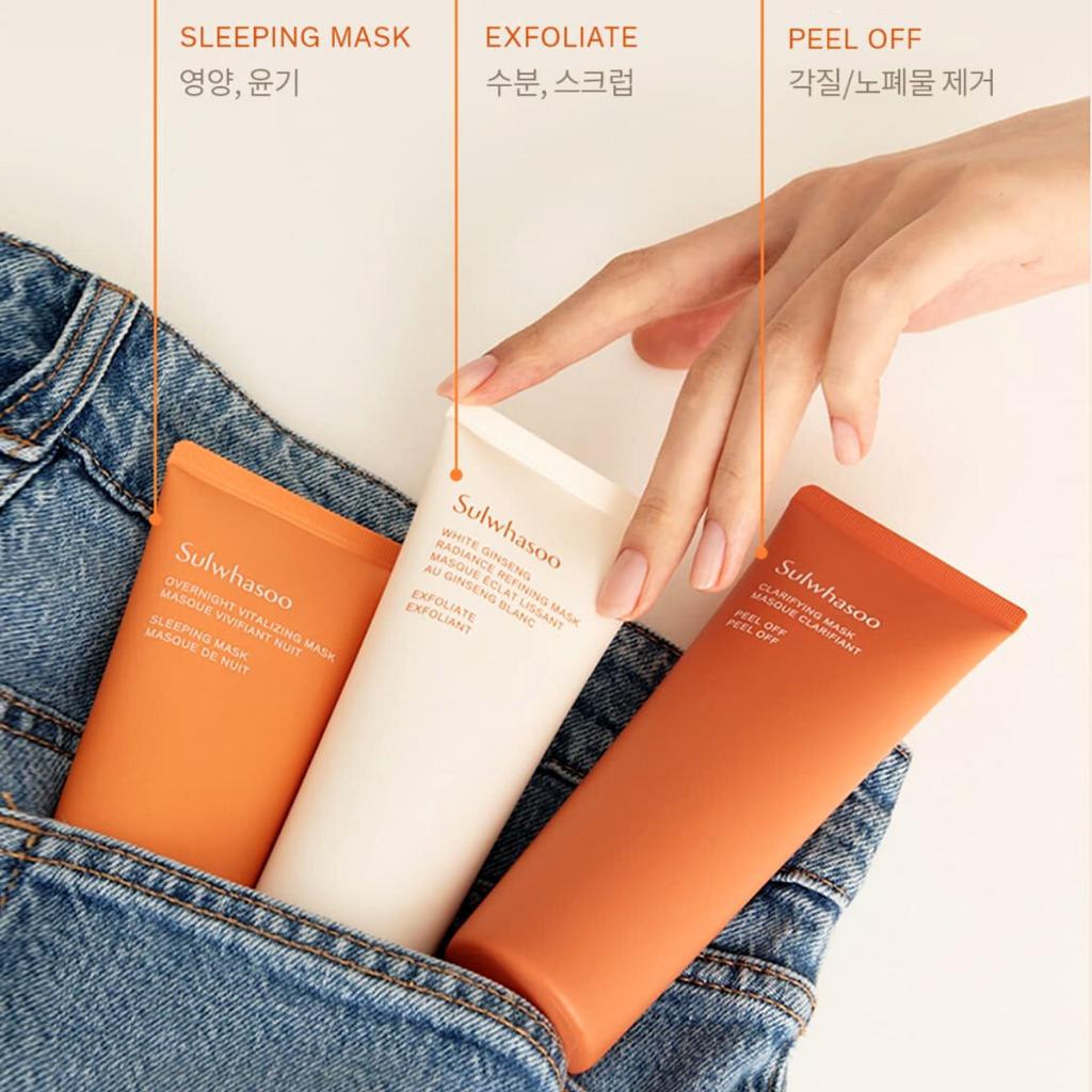 Sulwhasoo Mini Mask Kit 3 Items + RANDOM GIFT