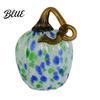 Warm Home Atmosphere Decor Hand Blown Glass Pumpkin Figurine Creative Adornment for Desktop Decoration Unique Fall Autumn Theme Jewelry Living Room