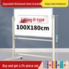 SF Express Magnetic Whiteboard Stand – Mobile, Thickened, Large Office & Meeting Writing Board