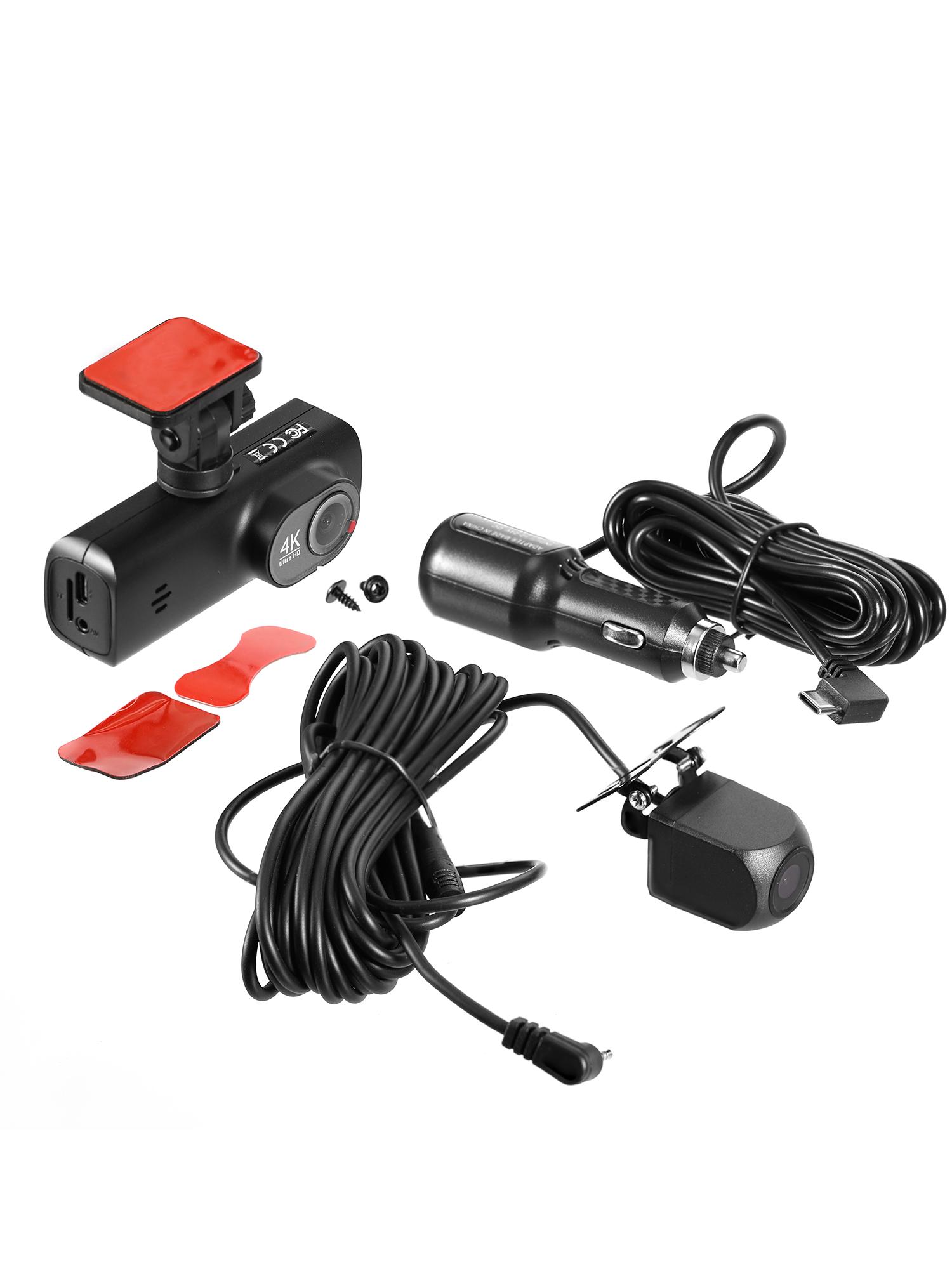 

Dashcam with 170° wide-angle front-facing camera