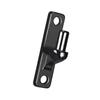 1/2/4 Pack Wall Mount Gate Hinges Portable Wall Plate Hinges for Outdoor Chain Link Fence Gate with 5/8Inch Hinges Pin