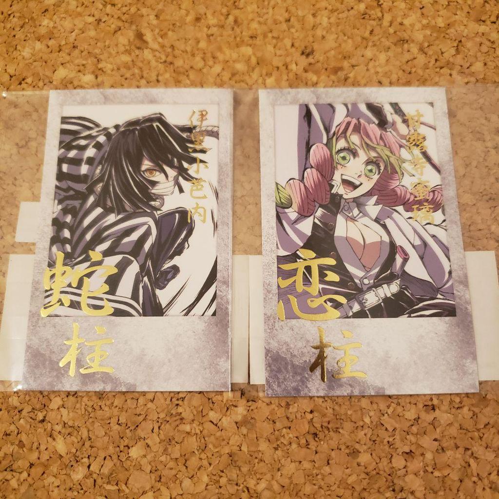 [USED] Intermission Art Book Cover Illustration Web Lottery Check Mitsuri Iguro Demon Slayer Intermission Art