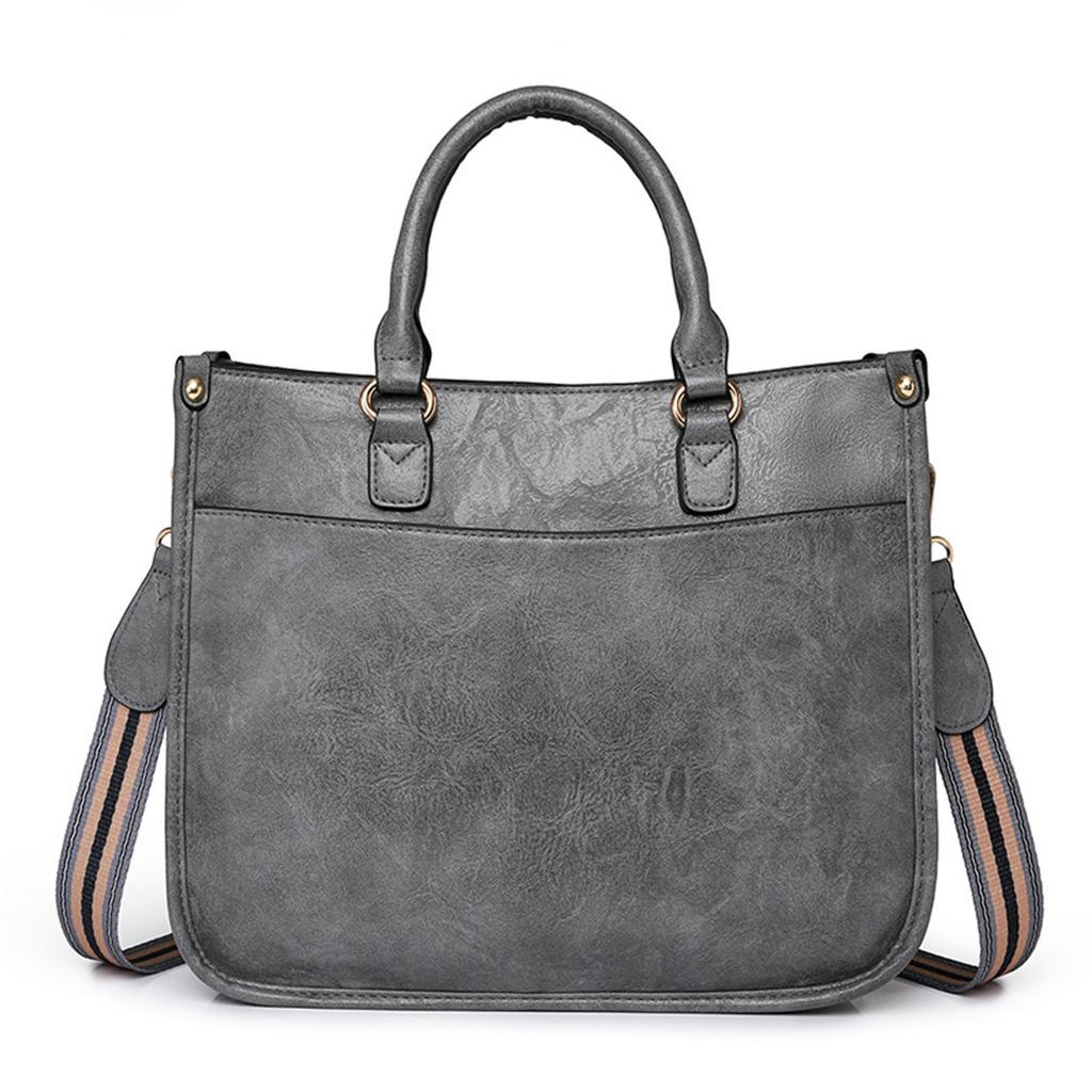 Large Capacity Crossbody Bag for Women Business Office Work Bag Handbag Casual Shoulder Bag PU Leather Messenger Bag