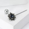 Fashion Alice Eco Gun Black Brooch Vintage Niche Pin Ladies Clothing Accessories Corsage