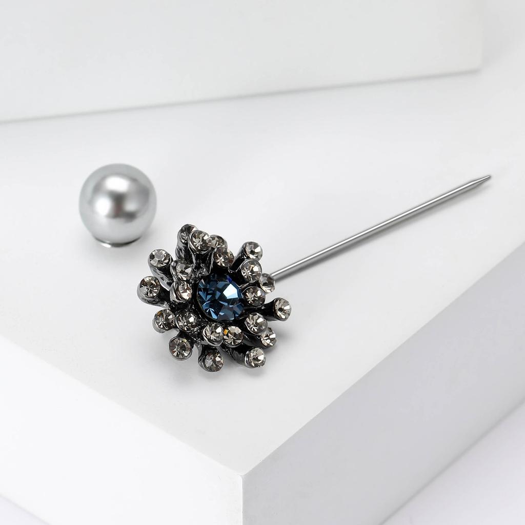Fashion Alice Eco Gun Black Brooch Vintage Niche Pin Ladies Clothing Accessories Corsage