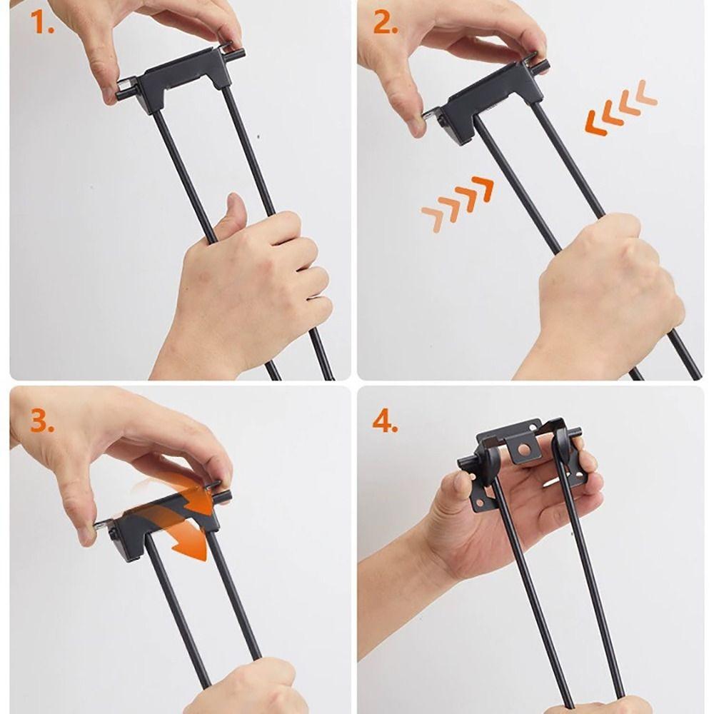 Tragbare Klapp-Tischbeine Edelstahl Klappmöbelständer Klapptischbeine