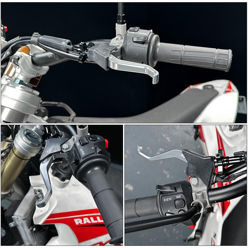 For KOVE 450 800X Rally Motorcycle Front Clutch Lever Hand Control Short Stunt Handles Fit Colove 450Rally KY800X Accessories