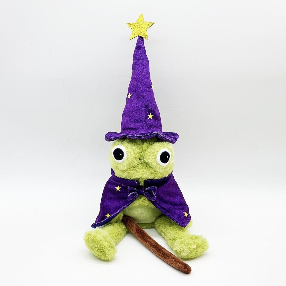 

New Doll Moonlight Manor Frog Wizard Wizard Wizard Wizard Frog Plush Doll 30cm