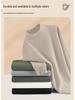 Men's Wool Modal Knitwear: Half-High Neck Textured Base Layer for Autumn/Winter 2026