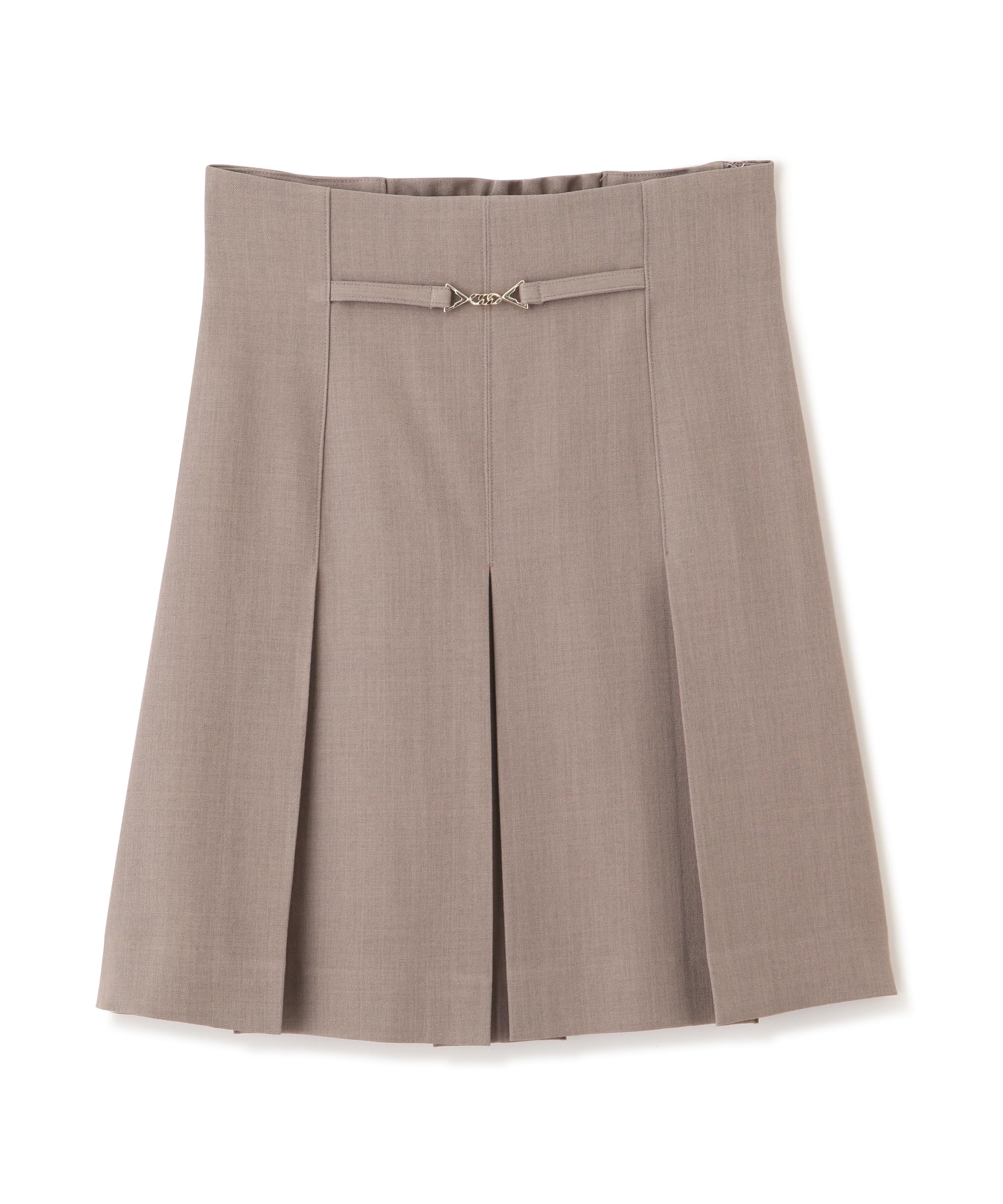 

Jill by Jill Stuart Basic Twill Pleated Mini Skirt, 125-5120007, Mocha
