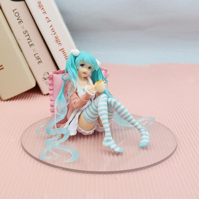 Delightful Hatsune Miku Figure With Vibrant Colors And Detailed Craftsmanship For Display