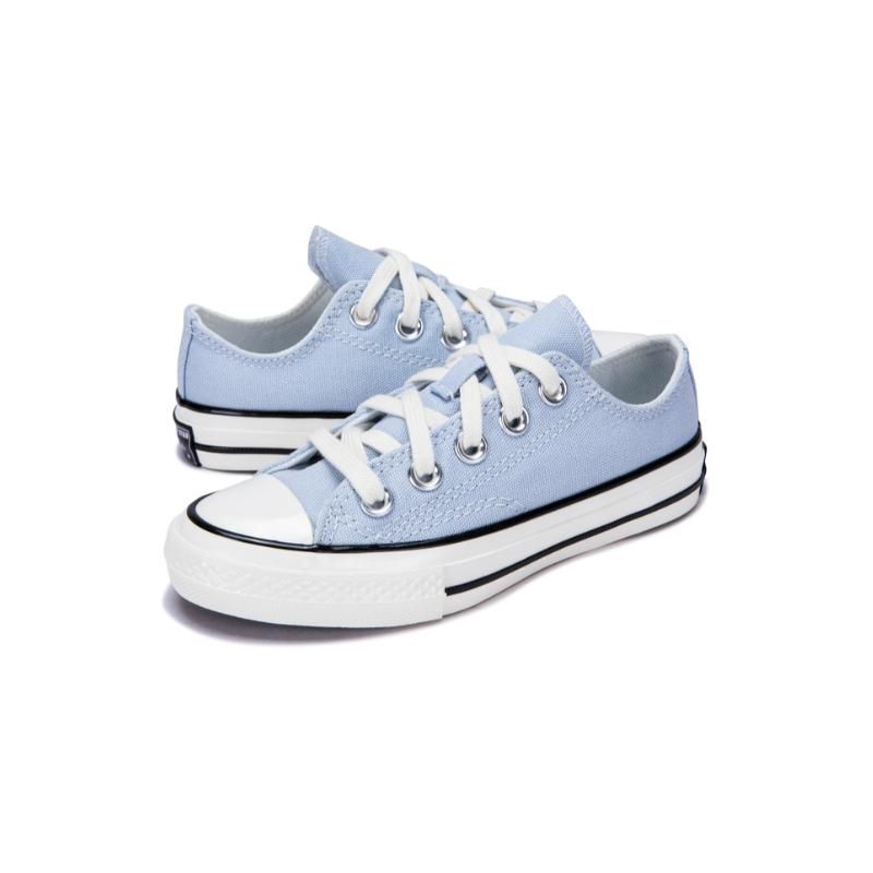 Converse Chuck 70 Comfortable Casual Durable Breathable Low Top Canvas Shoes Kids sneaker Blue A08867C