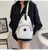 Lightweight Three-purpose Messenger Bag, Simple New Fashion Backpack, Female Harajuku Leisure Trend Student Large-capacity Backpack