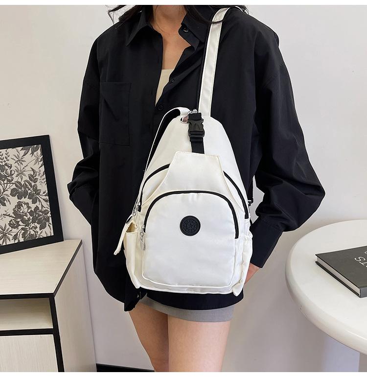Lightweight Three-purpose Messenger Bag, Simple New Fashion Backpack, Female Harajuku Leisure Trend Student Large-capacity Backpack