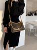 Stylish Tri-Color Crescent Crossbody Bag for Women - New, Versatile, Fashionable & Exquisite Design for Commuting & Outdoor Use