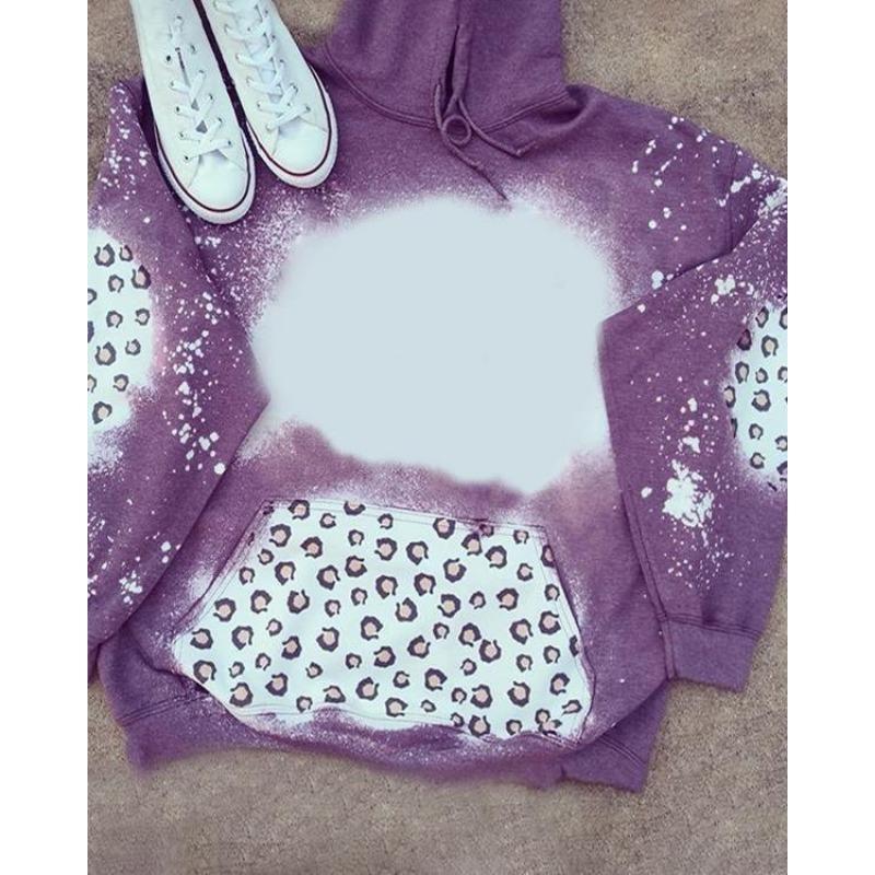 Jaro Podzim Barevně blokovaná Tištěná 3D Módní Ležérní Mikina s kapucí Mikiny a Mikiny (Ženy)