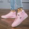 Retro High Top Women's Boots Denim Knight Women's Shoes 2025 New High Quality Multifunctional Women's Loafers Platform Boots