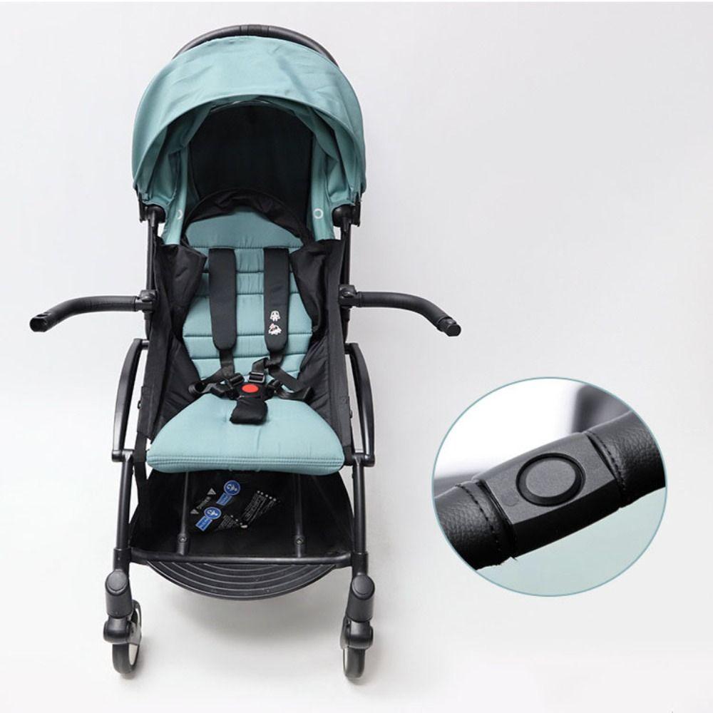 Stroller Fence Baby Stroller Accessories PU  Cover Handle Pushchair Front Bumper  Toddler