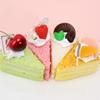 Super Soft Fruit Cake Squeezed Toy Creative Slow Rebound Fidget Toy  Home Decoration