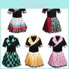 Stylish Demon Slayer Skirts Set For Cosplay And Parties