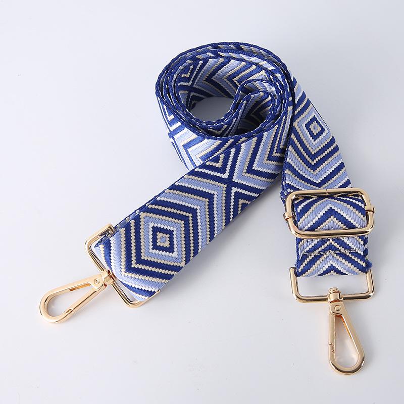 New Color Embroidered Shoulder Strap Crossbody Shoulder Bag Strap Adjustable Replacement Strap Creative Bag Parts Accessories