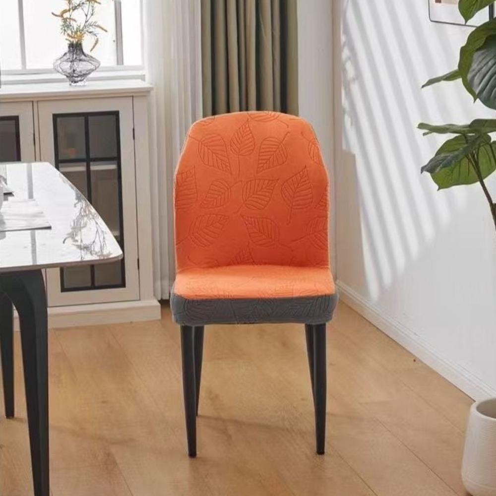 Universal Curved Chair Cover Fan-shaped Chair Stool Cover Chair Slipcovers  For Home Decor