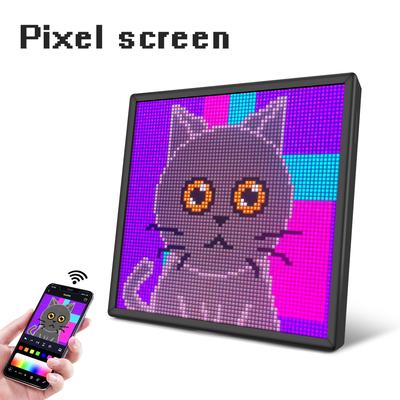 Akıllı RGB USB LED Matris Piksel Ekran Panel Işığı Bluetooth Uygulama Programlanabilir Anime Metin Saat Graffiti Sanatı Dijital Ekran Tabela