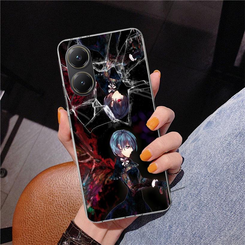 G-Ghoul Tokyo Touka Kirishima Phone Case For Xiaomi Poco X7 X6 X5 Pro F7 Ultra Redmi 15C 15 13C 13 12C 12 10 10A 10C 9 9A 9C 9T