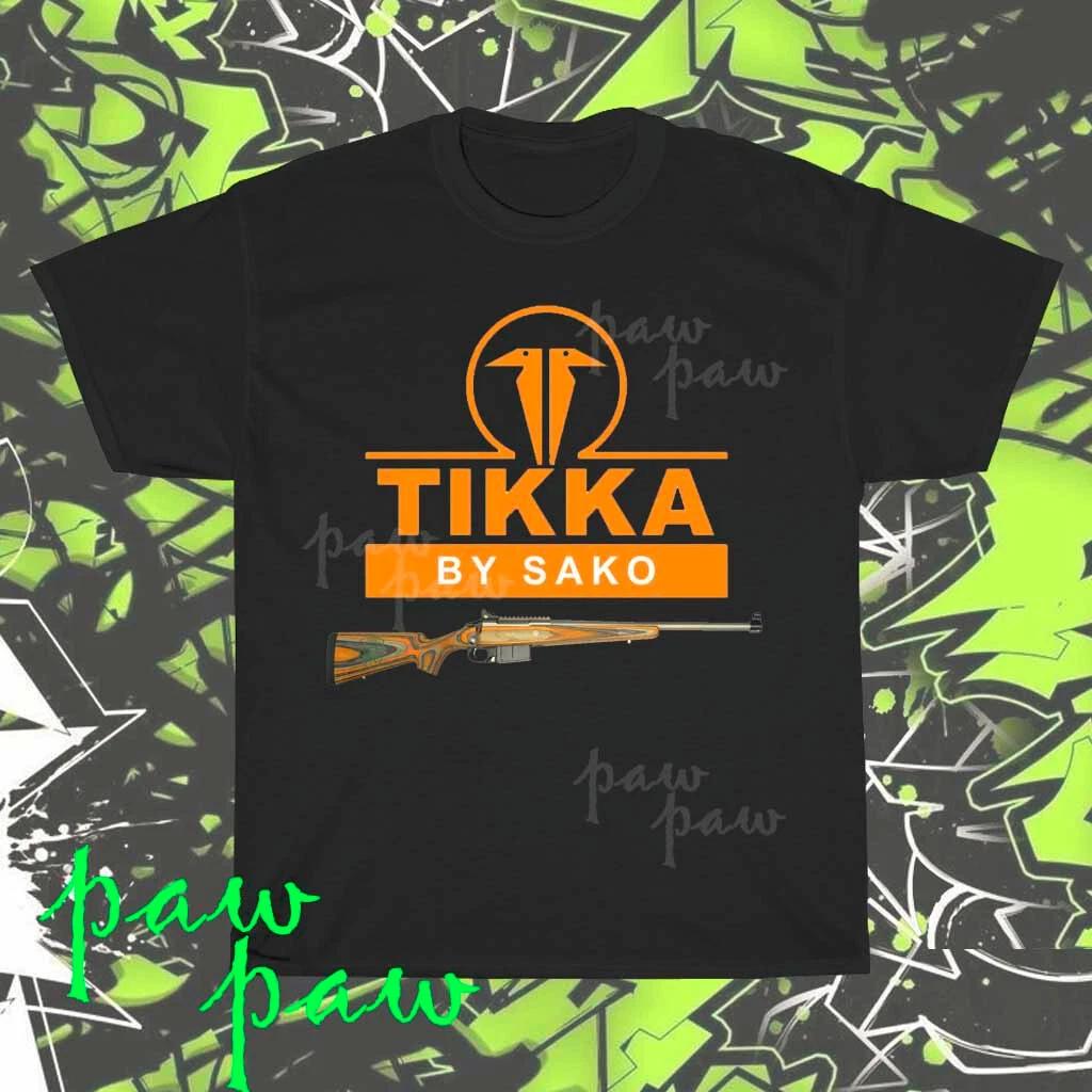 

Brand New Tikka by Sako Firearms Gun Logo American T-Shirt Funny Size S to 5XL L