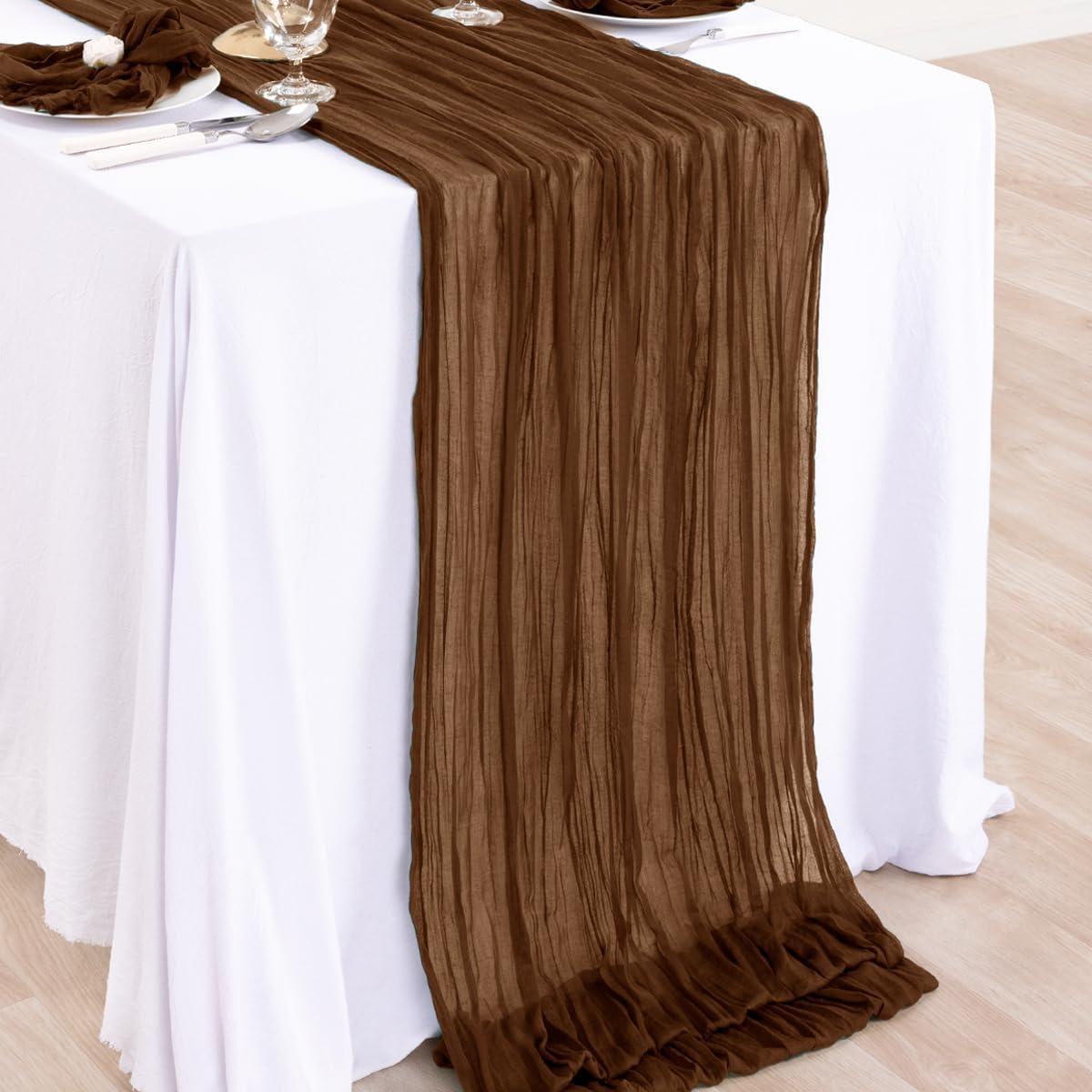 

Table Flag Wrinkled Wedding Birthday Party Party Decoration Gauze Wrinkled Cloth Table Flag Wedding Decoration Coffee Table 90X180cm