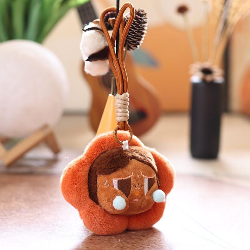 Flower Crybaby Plush Toy Cute Soft Fill Doll Backpack Pendant Keychain Kid Gift