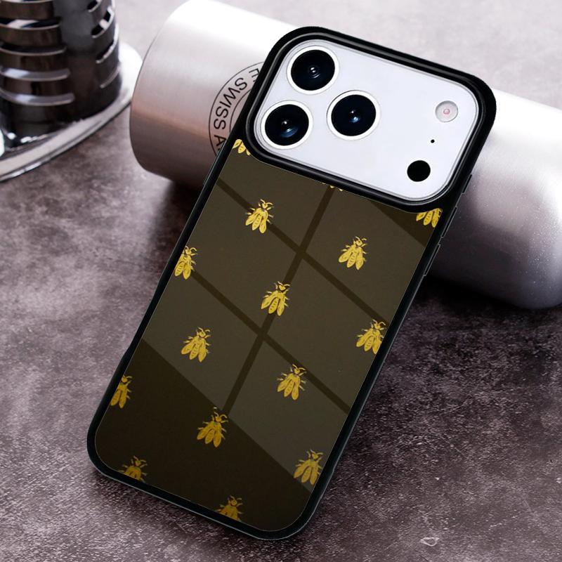 Bees Phone Case For iPhone 17 16 15 14 13 12 11 Pro Max Plus 17Air Soft Silicone Cover