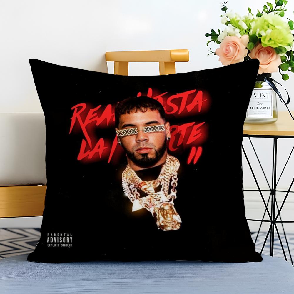 Real HHasta LLa Muerte Cushion Cover Washable Linen Pillowcase Soft for Sofa Bed Cozy Home Room Decor