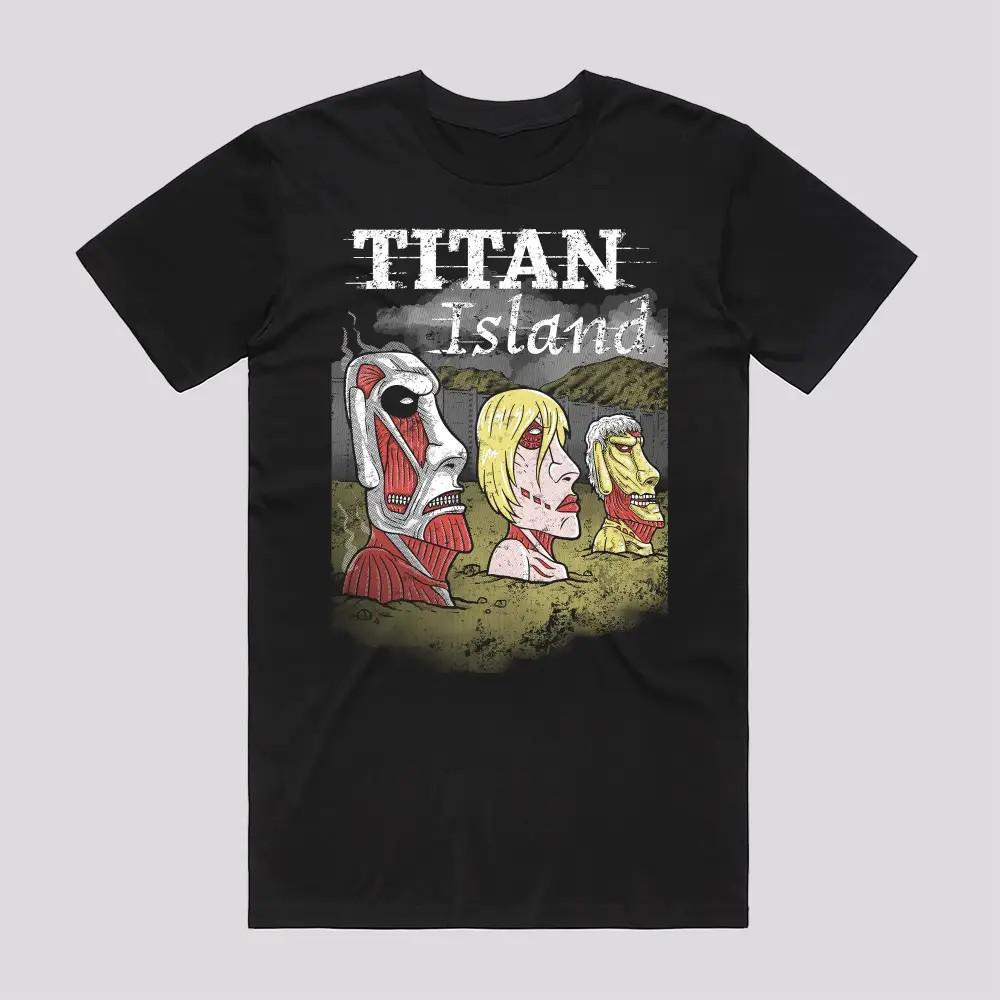 Anime Titan Island Tshirt Size S4xl Gift For Friends For Kids