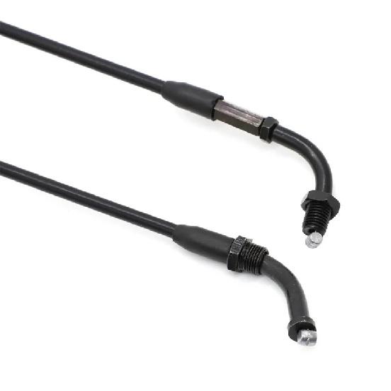 For Honda CB/CM400 CB450 Nighthawk CX500 Throttle Lock Throttle Cable Set Throttle Body 17910-415-010, 17910-415-000