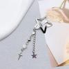 Y2K Sweet Cute Star Fringe Pendent Hair Clip Hairpin For Women Girls Punk Metal Pentagram BB Clips Barrettes Hair Accessories