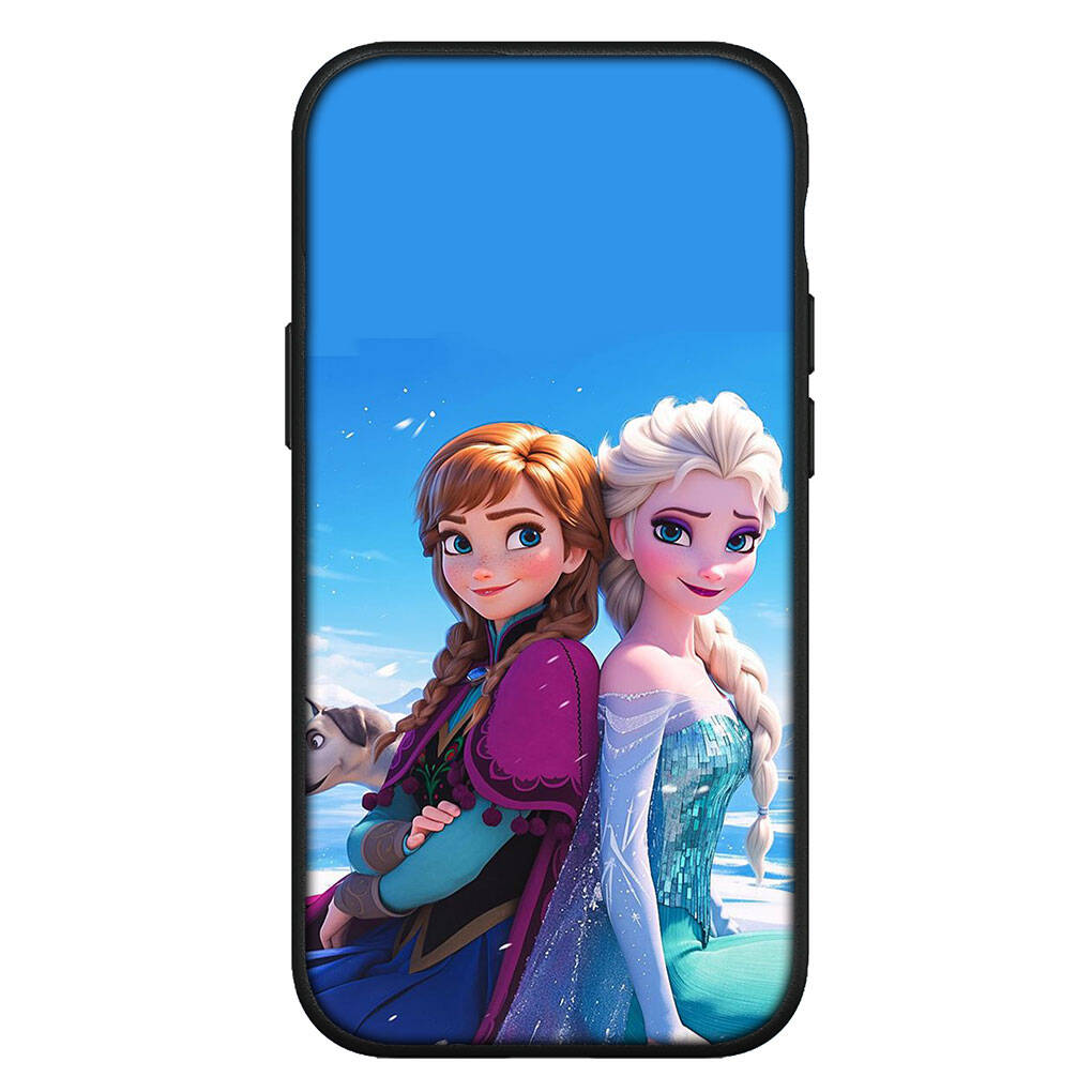 for Motorola Moto Edge 70 60 50 G54 G05 G86 Samsung Galaxy S25 iPhone 17 16 15 Xiaomi Redmi Note 14 13 Pro Max Phone Case Anime Elsa Anna Olaf Cover