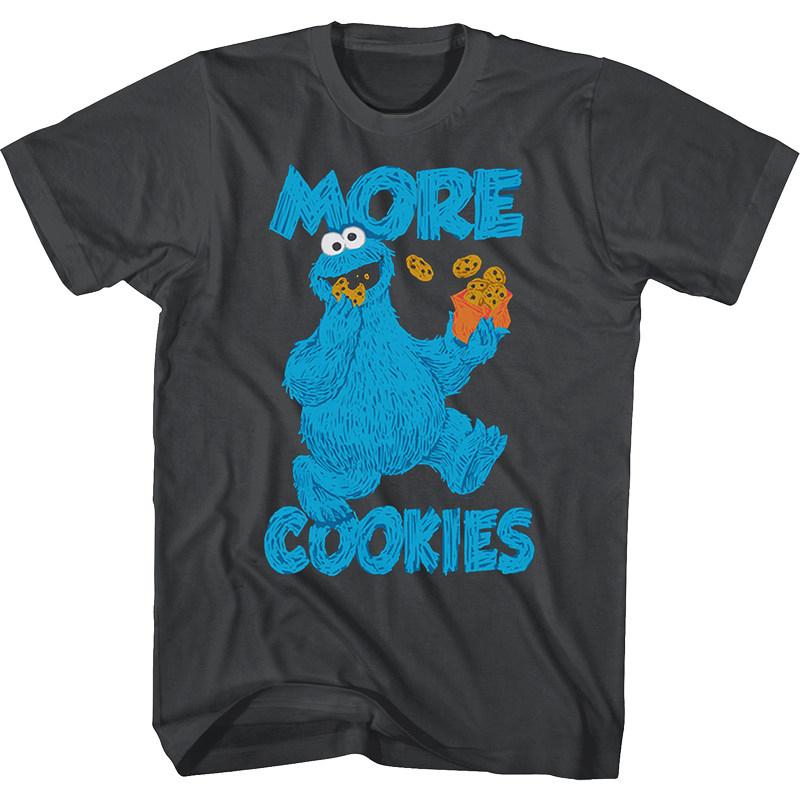 Fit 1969 Sesame Street Classic American Animated Cartoon Retro Unisexs and Unisexs LooseFitting Trendy Pure Cotton Tees