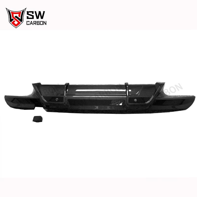Carbon Fiber Rear Diffuser & Side Skirts for 2024+ BMW X5M/X6M