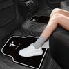 2/4Pcs New Car Front Rear Floor Mats Interior Carpet Non-slip Pad For Tesla Model 3 Model S Model X Y Cybertruck Roadster SpaceX
