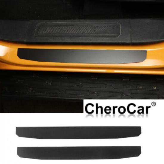 2 шт. Черный Защитный Накладка на Порог Автомобиля Накладка от Царапин Защитная Накладка Отделка Для + Bronco