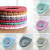 Long Lasting and Stretchable Toilet Seat Cover Washable Cushion Lid