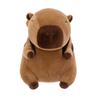 New European Mink Capybara Baking Backpack Series Kapibara Plush Toy Doll Children's Toy Throw Pillow
