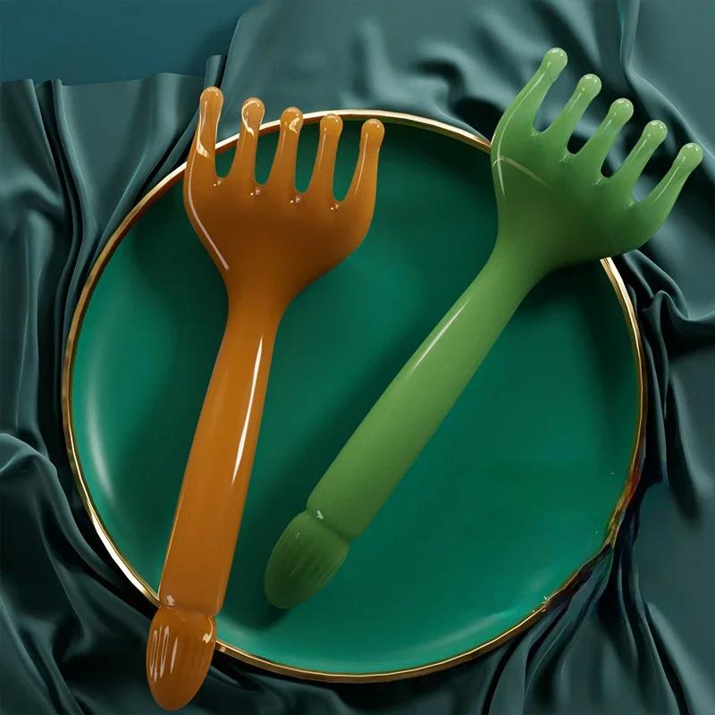 Five-claw Massage Comb Head Massager Meridian Acupoints Unblocking Massage Scratching Scalp Relaxing Massage Instrument