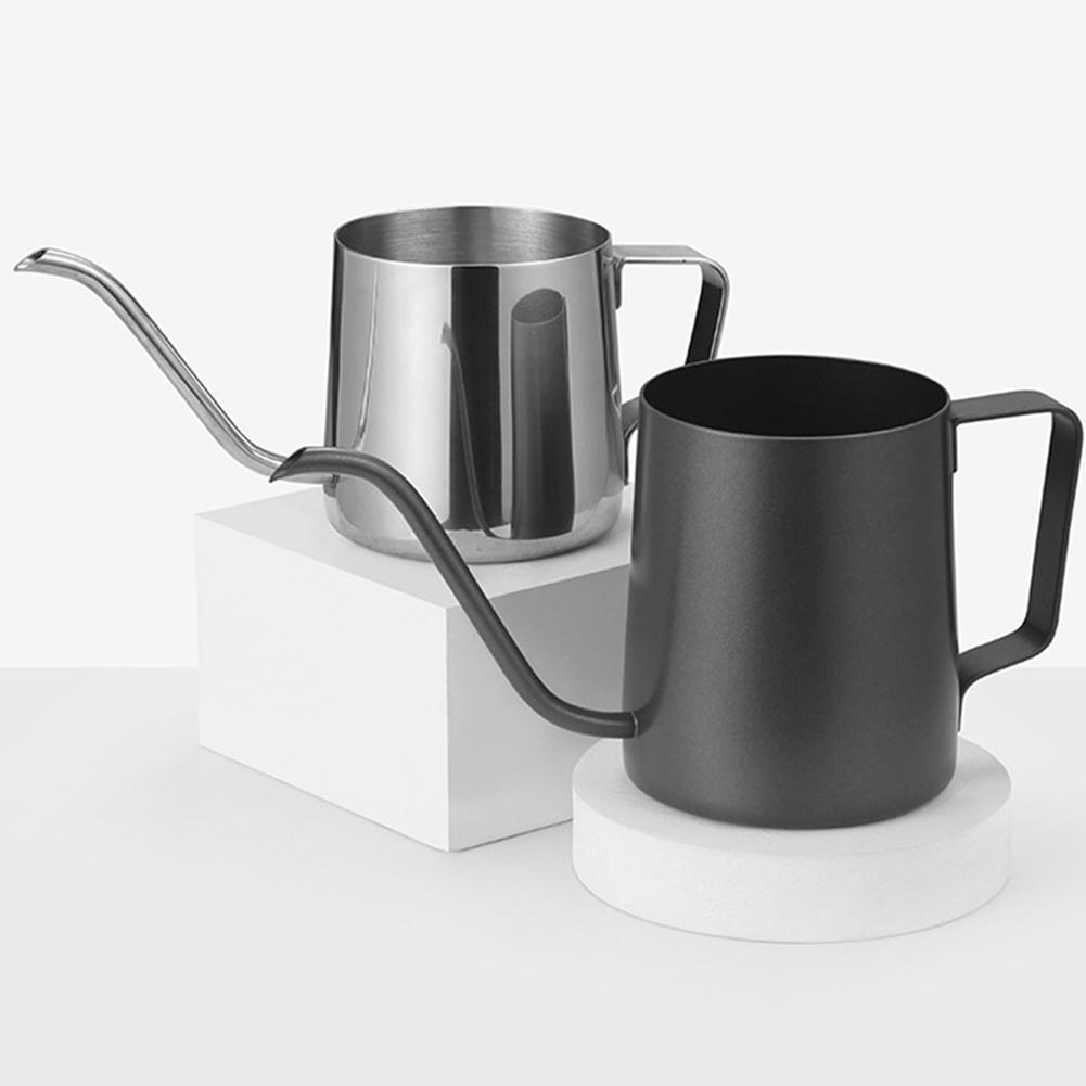 250ml/350ml Pour Over Gooseneck Kettle Stainless Steel Spout Coffee Pot Long Narrow Drip Coffee Kettle Gift For Coffee Lover